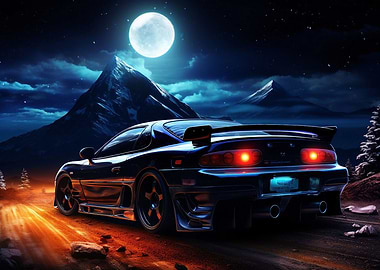 JDM car Mitsubishi 3000GT