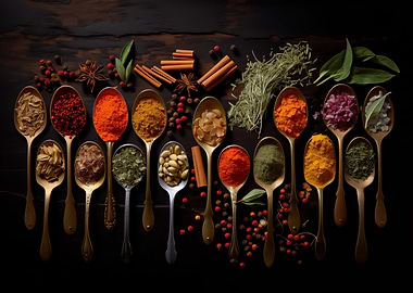 Spices Food and Kitchen