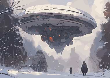 Fantasy Alien Encounter