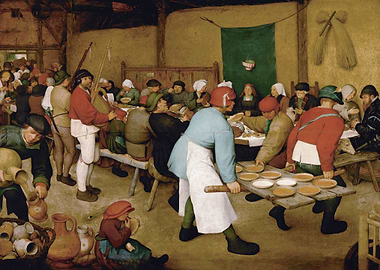 The Peasant Wedding 1568