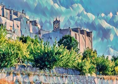 Ostuni medieval wall
