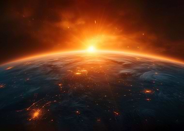 Planet earth from space