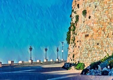 Ostuni medieval wall