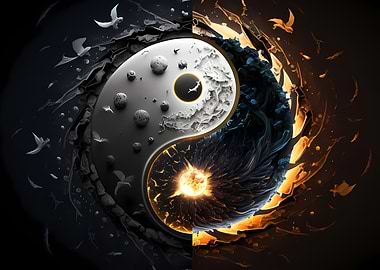 Yin and Yang balance
