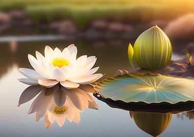 White Water Lily