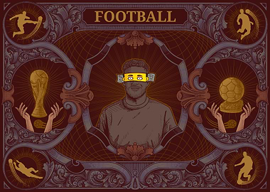 BAY Cartoon Football