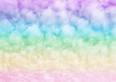 Unicorn Rainbow Clouds 2