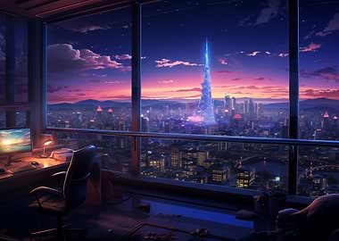 City Skyline Overview