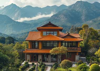 House with Mountain View