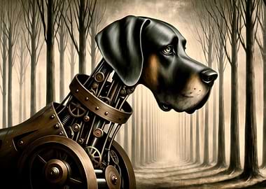 Great Dane Steampunk
