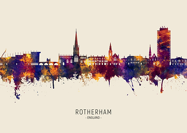 Rotherham Skyline England