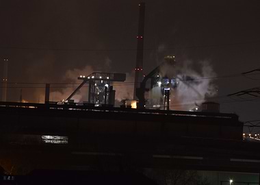 Steel City Night Time