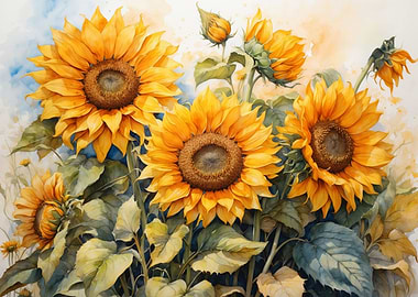 Beautiful Sunflowers