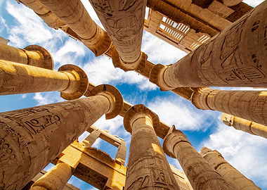 The Temple of Karnak Egypt