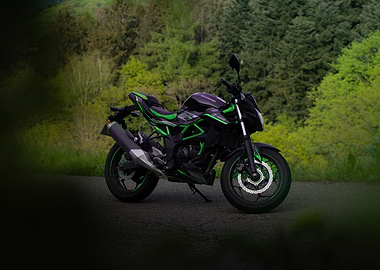 Kawasaki Green Siedeshot
