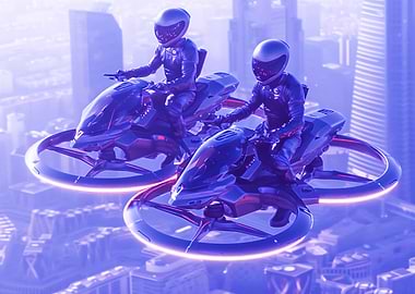 Air Jets over the city