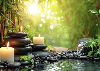 zen stones meditation