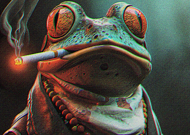 Smoking Frog