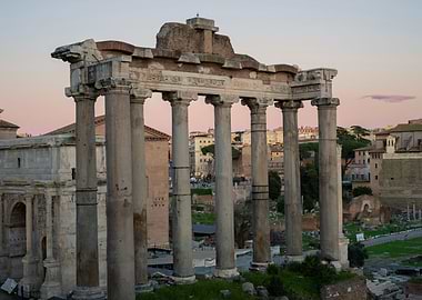 Rome temple of Saturn