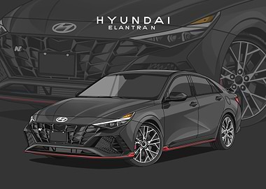 hyundai elantra n grey