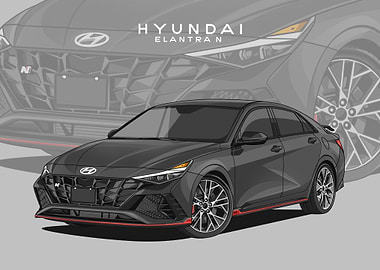 hyundai elantra n grey