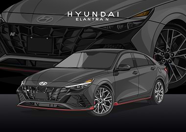 hyundai elantra n grey