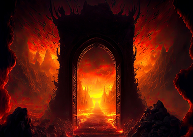 The entrance to Hell