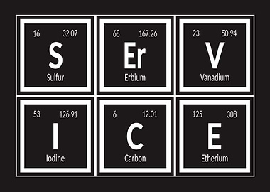 Service Periodic Table