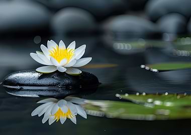 zen stones meditation