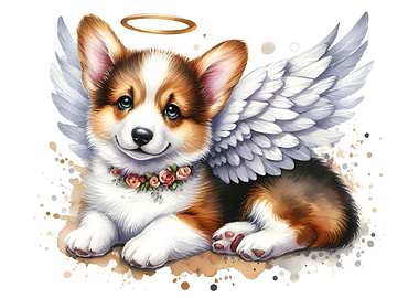 Angel Corgi