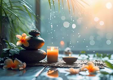 zen stones meditation