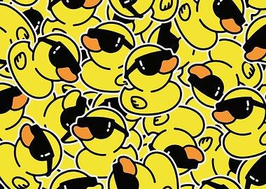 Funny Duck Rubber