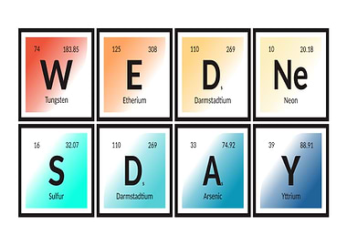 Wednesday Periodic Table