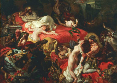 Death of Sardanapalus 1844
