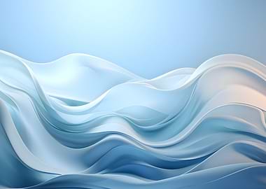 Sky Blue Waves