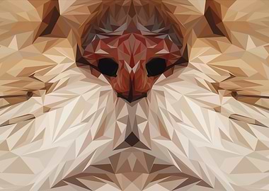 Geometric Cat Nose