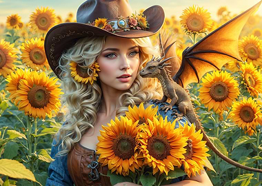 Sunflower Sorceress