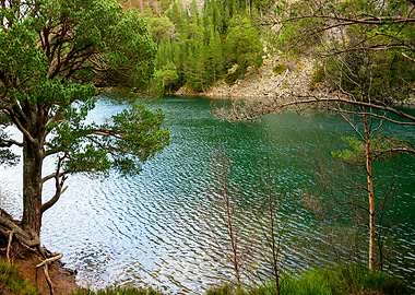 Green Lake in Scotland