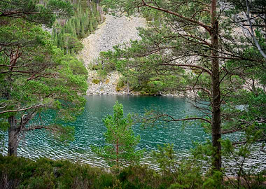 Green Lake in Scotland