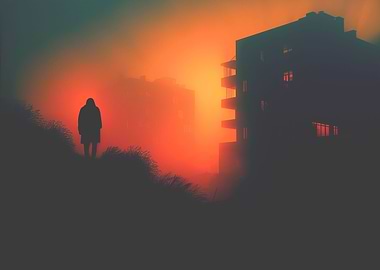 Misty Dream Landscape