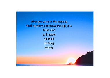 Gratitude When You Arise