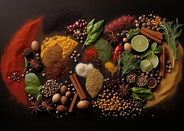 Spices Food and Kitchen