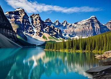 Forest Mountains Canada