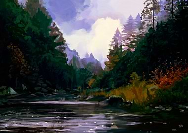 Painted River