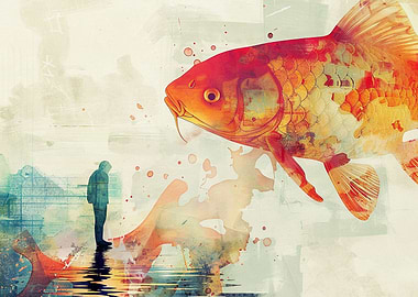 Big Fish Epic Tale Poster