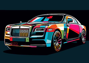 luxury car Wraith wpap