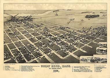 Great Bend Kansas 1882