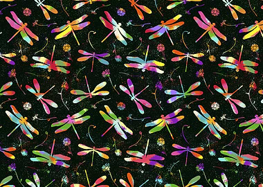 Colorful Dragonflies