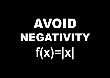 Avoid negativity math