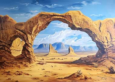 Desert Arches and Natural